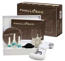 Belt with heavy-duty stretch condoms (PHALLOSAN) in various sizes
