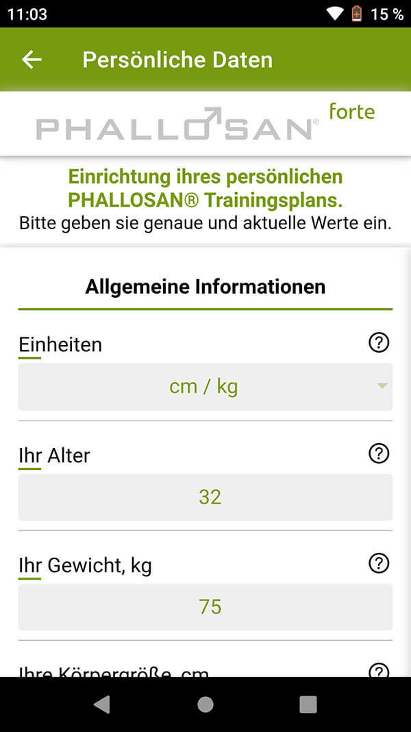 PHALLOSAN App